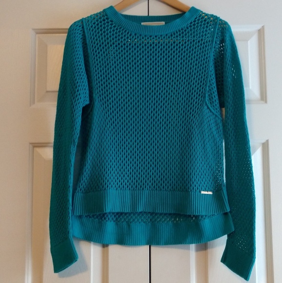 michael kors sweaters blue